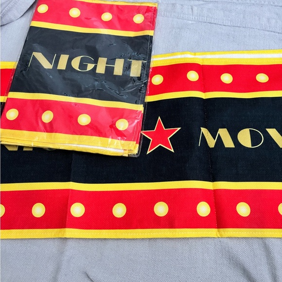 Popcorn Party Supplies Set with Red Silver and Black Accents - Picture 11 of 12